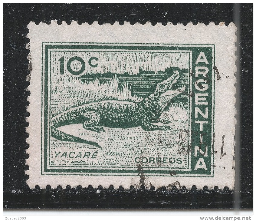 Argentina 1959. Scott #685 (U) Fauna, Cayman - Gebruikt