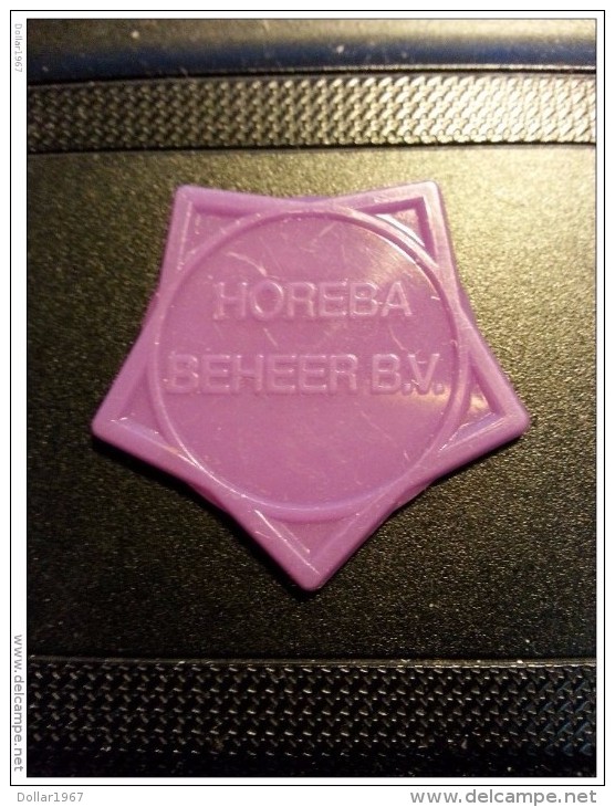 Horeba Beheer BV In Oldenzaal   (  Plastiek Jeton / For Grade And Details, Please See Photo ) ! - Andere & Zonder Classificatie