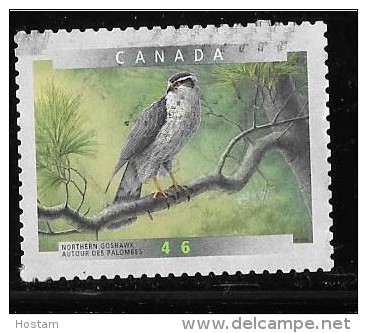 CANADA  1999, USED  #1770   BIRDS Of  CANADA: Northern Goshawk - Gebraucht