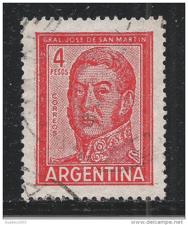 Argentina 1962. Scott #694 (U) General, Jose De San Martin - Gebruikt