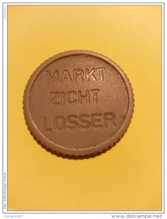 Mark Zicht Losser.   Netherlands   (  Plastiek Jeton / For Grade And Details, Please See Photo ) ! - Altri & Non Classificati