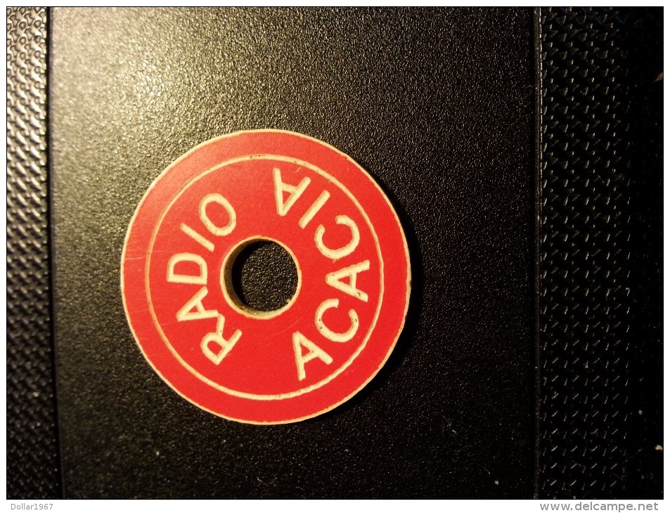 Radio Acacia Enschede.   Netherlands   (  Plastiek Jeton / For Grade And Details, Please See Photo ) ! - Altri & Non Classificati