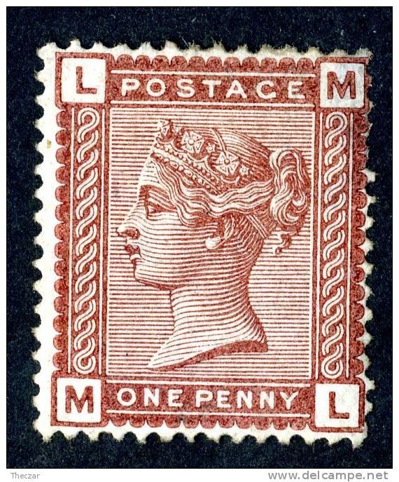 1880 GB  Sc79 Cat.$24.+ / SG#166 No Gum- (182 ) - Unused Stamps