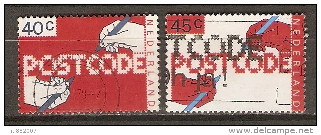 PAYS  BAS    -    CODE POSTAL   -    Oblitérés - Code Postal