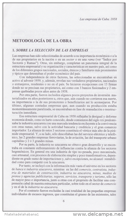 LIT-17 LAS EMPRESAS DE CUBA. GUILLERMO JIMENEZ. 2004. - Cultural