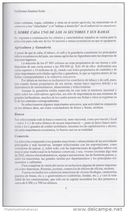 LIT-17 LAS EMPRESAS DE CUBA. GUILLERMO JIMENEZ. 2004. - Cultural