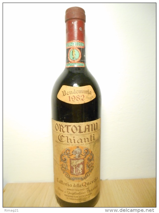 Chianti Classico Ortolani 1982 - Vin