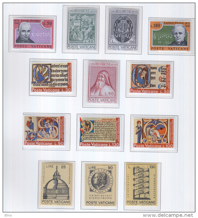 Lot Vatican MNH ** - Collections