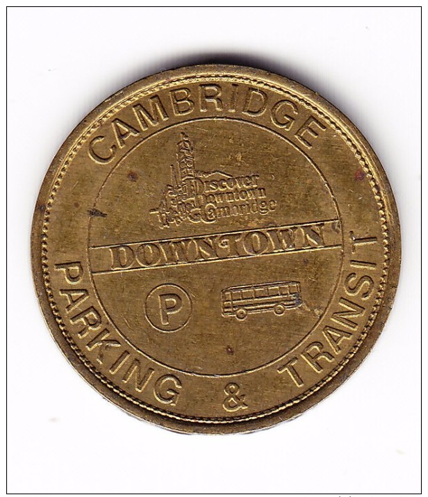 Cambridge Ontario Parking/Transit Token - Canada