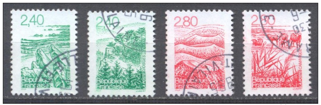 France YT N°2949/2952 Régions Françaises Oblitéré ° - Used Stamps