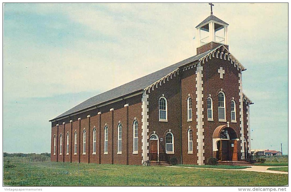 261867-Maryland, Ocean City, Holy Saviour Catholic Church, Tingle Printing By Colourpicture No P16890 - Ocean City