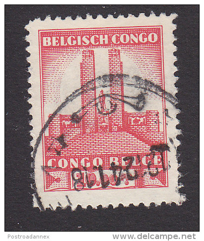 Belgian Congo, Scott #183, Used, King Albert Memorial, Issued 1941 - Used Stamps