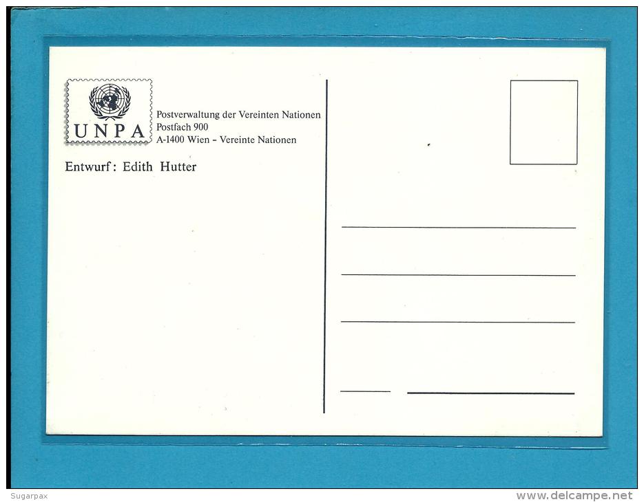 WIEN - VEREINTE NATIONEN - U 1400 - Köln - Philatelia - 1991 - ONU - UNO - UNPA - Cartes-maximum