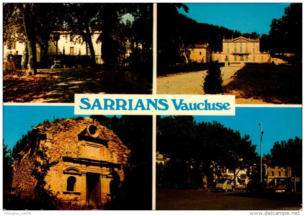 84-SARRIANS..4 VUES...CPM - Sarrians