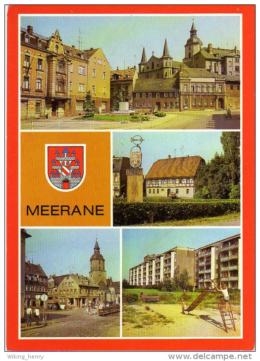 Meerane - Mehrbildkarte 1 - Meerane