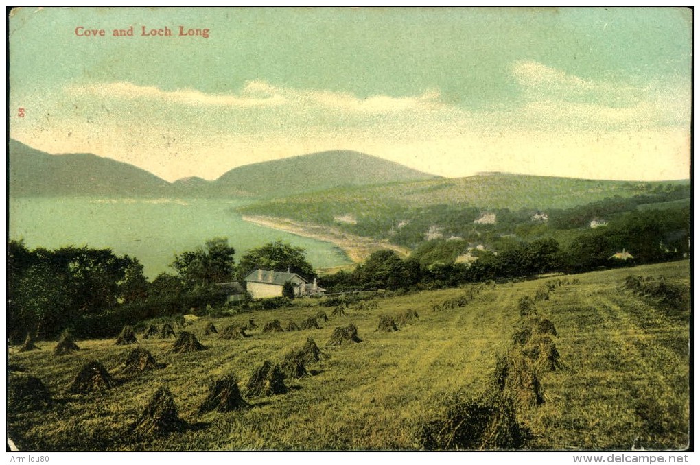 N°365 PPP 347  COVE AND LOCH LONG - Dunbartonshire