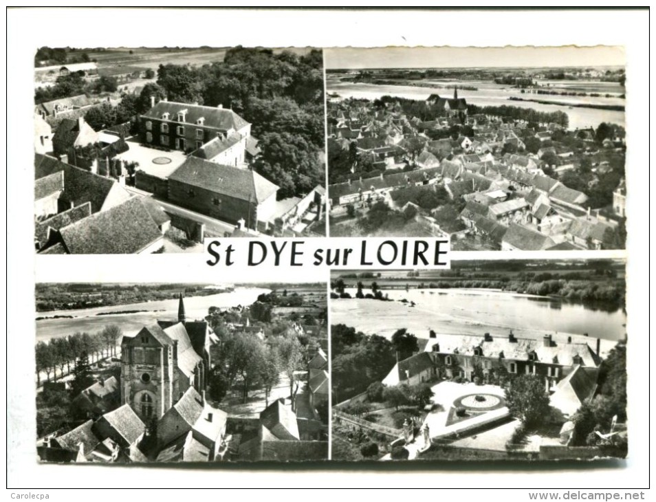 CP - SAINT DYE SUR LOIRE (41) HOTEL DE LA MOTTE ETC.... - Autres & Non Classés