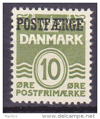 Denmark Postfaerge Mnh ** - Paketmarken