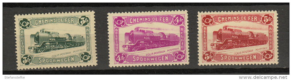 Belgie - Belgique : Ocb Nr:  TR175 - 177 * MH  (zie  Scan ) - Mint