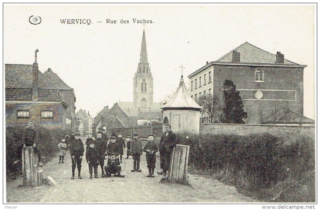 WERVICQ - Wervik - Rue Des Vaches - Wervik