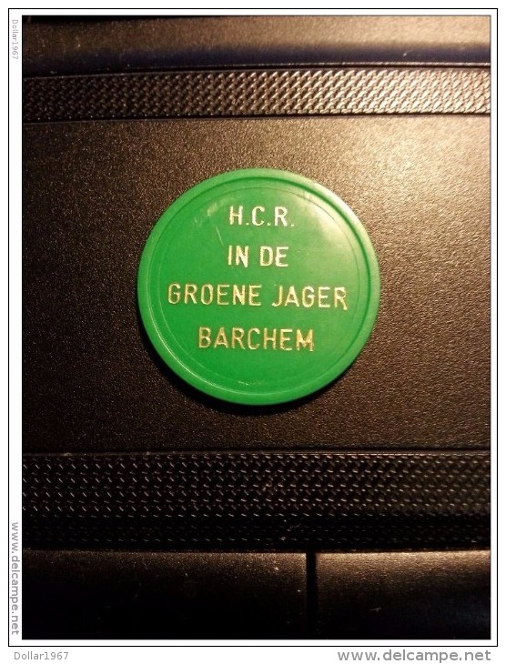Groene Jager Barchem   - Netherlands Consumptiemunt  ( Plastiek Jeton / For Grade And Details, Please See Photo ) ! - Autres & Non Classés