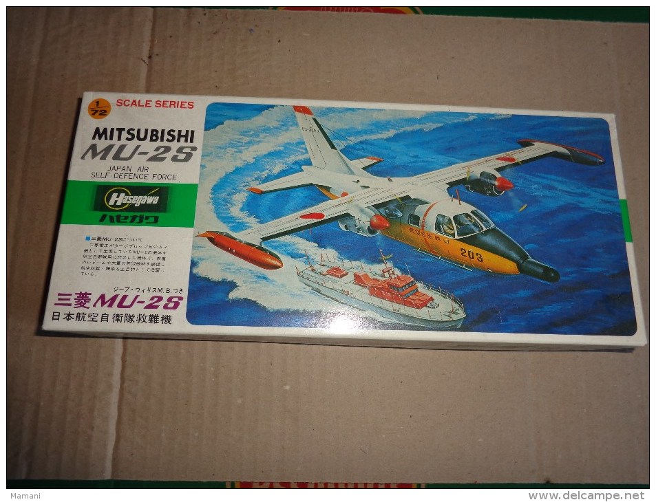Maquette Avion Militaire-en Plastique----1/72 Hasegawa -mitsubishi Mu -2 S - Vliegtuigen