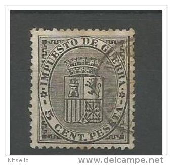 LOTE 2191 B  ///  (C018) ESPAÑA   -  EDIFIL Nº: 141  //  YVERT Nº IMPÔT DE GUERRE 1   // CATALOG/COTE:  1,85€ - Used Stamps