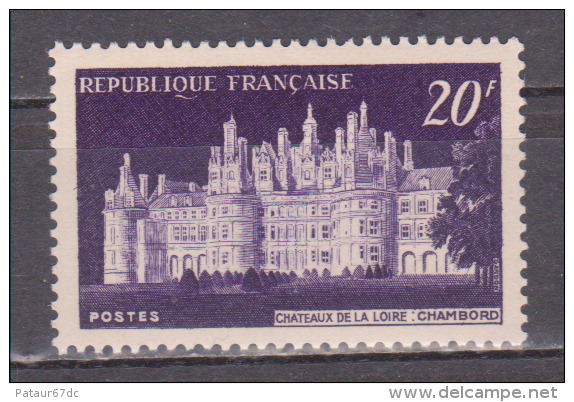 FRANCE / 1952 / Y&T N° 924 ** : Chambord - Gomme D´origine Intacte - Ungebraucht