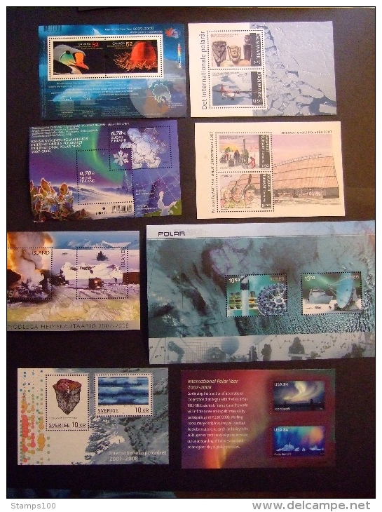 INTERNATIONAL POLAR YEAR 2007  COMPLETE  MNH ** (E17-000) - Internationales Polarjahr