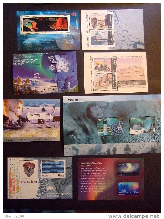 INTERNATIONAL POLAR YEAR 2007  COMPLETE  MNH ** (E17-000) - Internationale Pooljaar