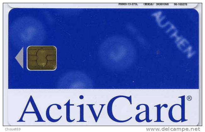 CARTE A PUCE ACTIVCARD - Origine Inconnue