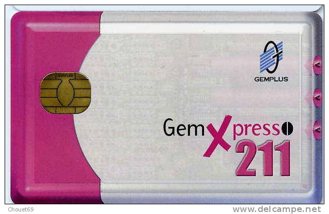 CARTE A PUCE GEMPLUS GEMXPRESSO 211 - Herkunft Unbekannt