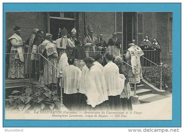 CPA 123 - Anniversaire Couronnement De La Vierge Mgr LEMONNIER Evêque De Bayeux LA DELIVRANDE 14 - La Delivrande