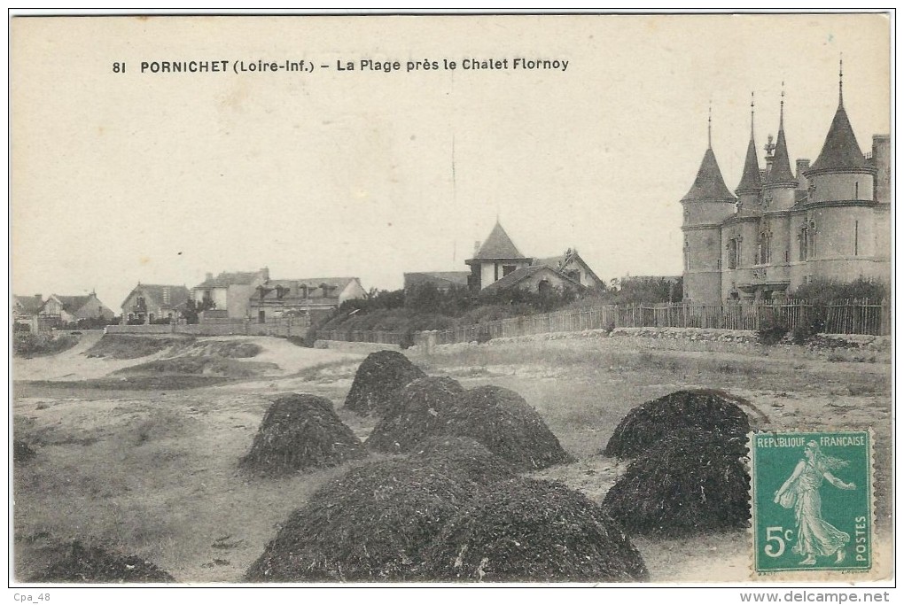 Loire Atlantique : Pornichet, La Plage Prés Le Chalet Flornoy - Pornichet