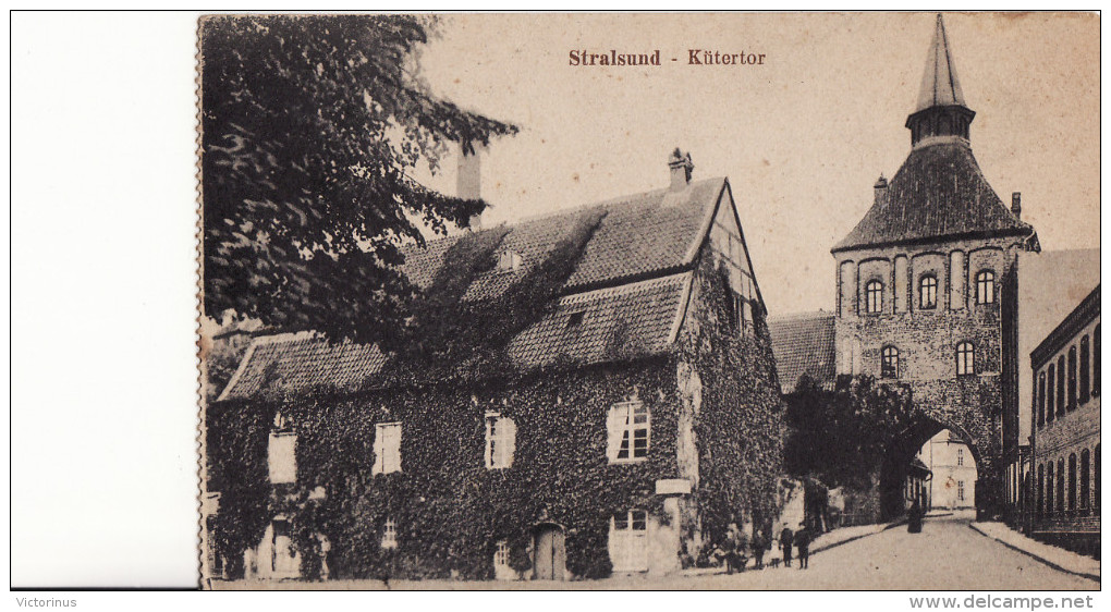 STRALSUND  -  KÜTERTOR  -  Aôut 1918 - Stralsund