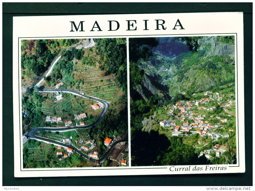 PORTUGAL  -  Madeira  Curral Das Freiras  Dual View  Used Postcard As Scans - Madeira