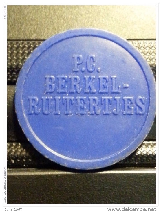 Berkel-ruiters  Eibergen- Netherlands Consumptiemunt ( Plastiek Jeton / Token For Grade And Details,please See Photo ) ! - Autres & Non Classés