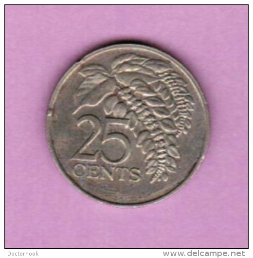 TRINIDAD &amp; TOBAGO  25 CENTS 1983 (KM # 32) - Trinité & Tobago