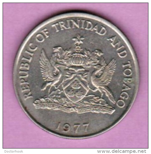 TRINIDAD &amp; TOBAGO  50 CENTS 1977 (KM # 33) - Trinidad En Tobago