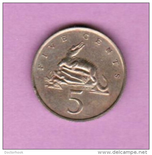 JAMAICA  5 CENTS 1969 (KM # 46) - Jamaica