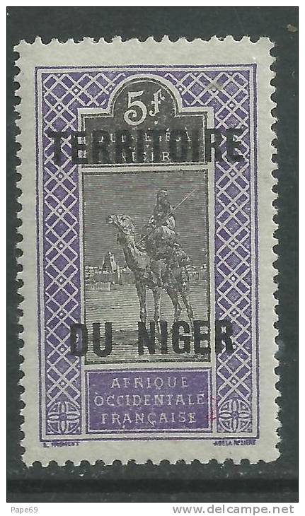 Niger N° 17 XX 5 F. Violet Et Noir  Sans Charnière, TB - Other & Unclassified