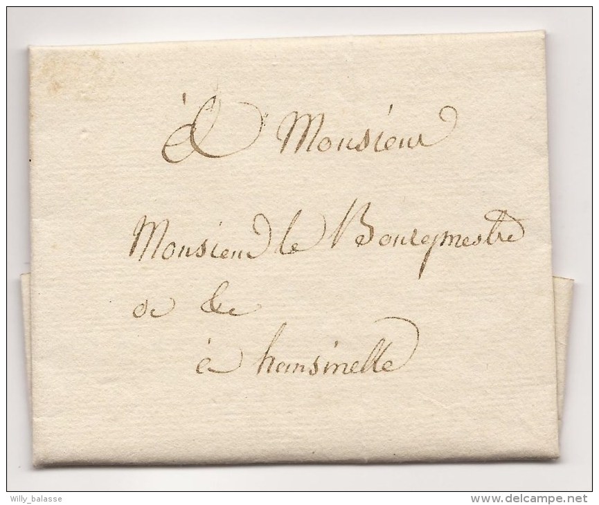 L 1827 De Morialmé Pour Hansinelle - 1815-1830 (Hollandse Tijd)