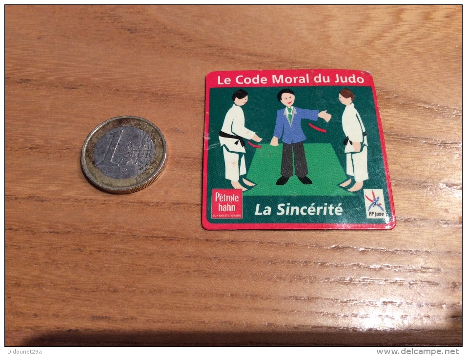 Magnet "Pétrole Hahn - Le Code Moral Du Judo - La Sincérité" - Magnets