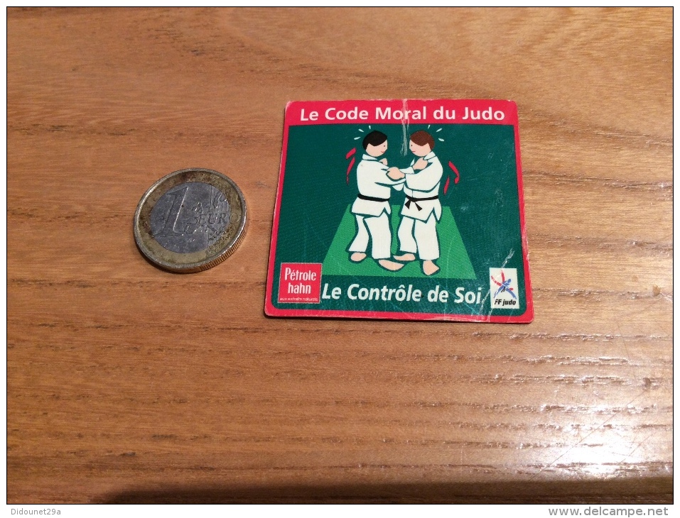 Magnet "Pétrole Hahn - Le Code Moral Du Judo - Le Contrôle De Soi" - Magnets