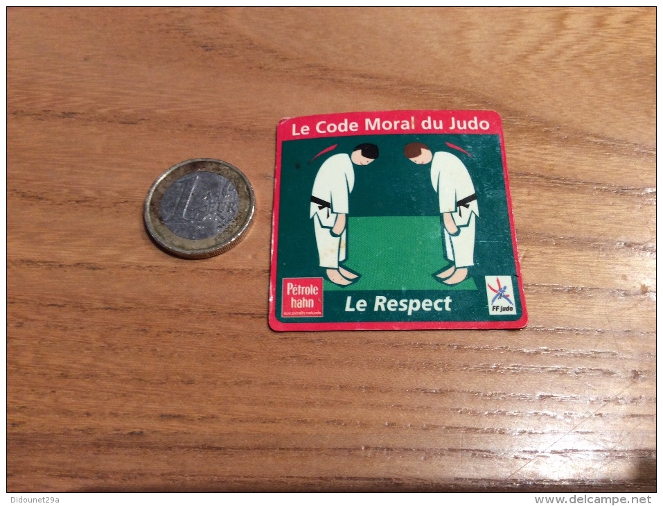 Magnet "Pétrole Hahn - Le Code Moral Du Judo - Le Respect" - Magnets