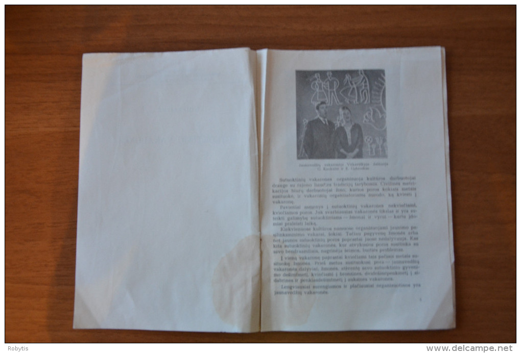 Lithuania Soviet Union Period   Wedding-togethers 1968 Propaganda - Zeitungen & Zeitschriften