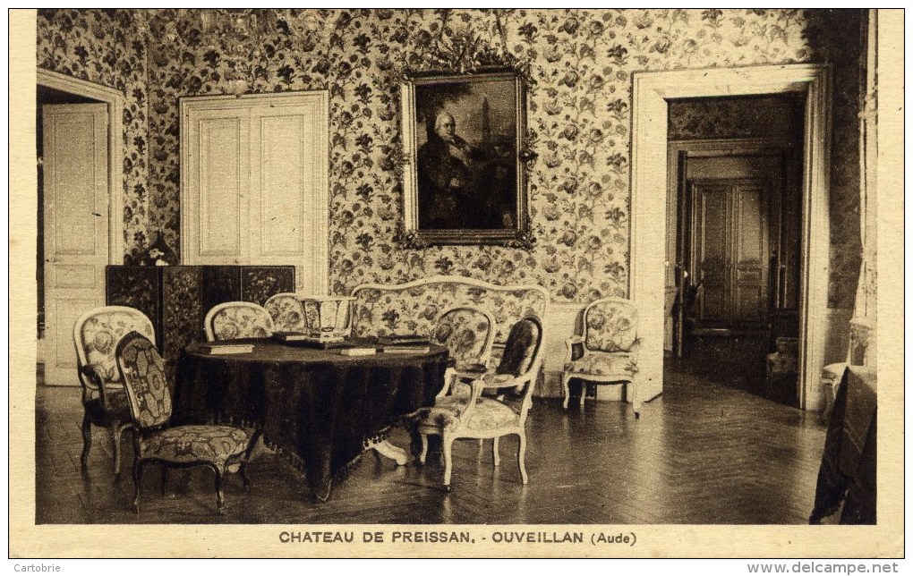 11 - OUVEILLAN - Château De Preissan (intérieur) - Autres & Non Classés