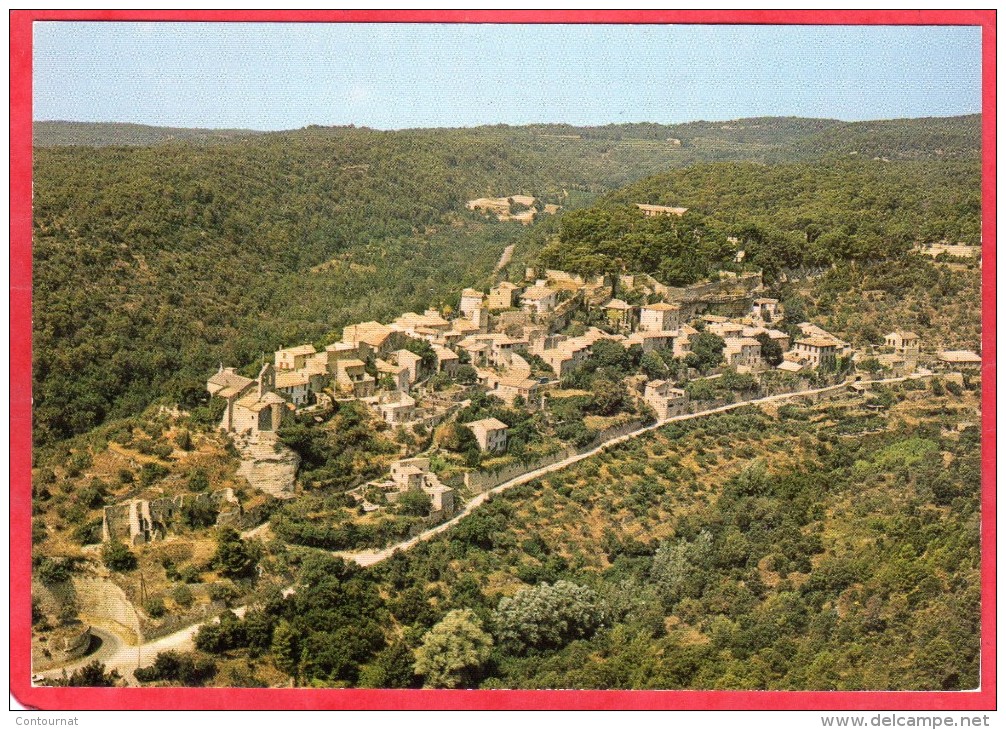 CPM 84 SAUMANES Vue Aérienne Du Village - Altri & Non Classificati