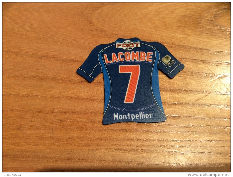 Magnet Serie JUST FOOT 2010 "LACOMBE - 7 - Montpellier" - Magnets