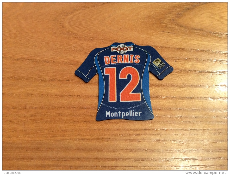 Magnet Serie JUST FOOT 2010 "DERNIS - 12 - Montpellier" - Magnets